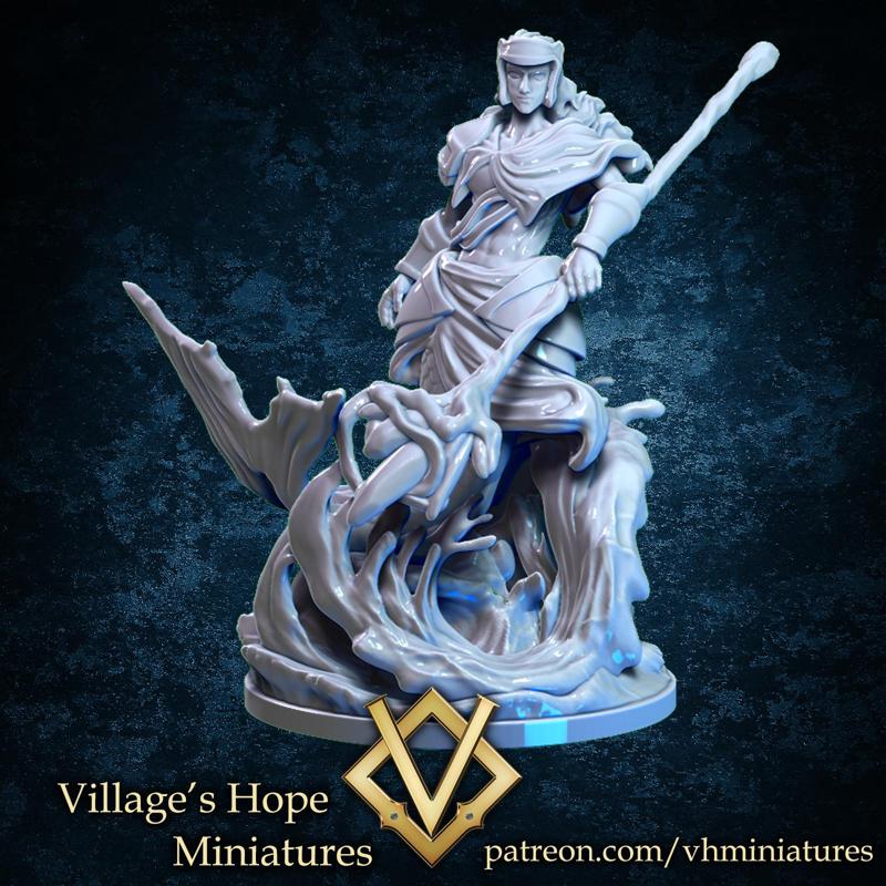 Merman Sorcerer / wizard / enchanter