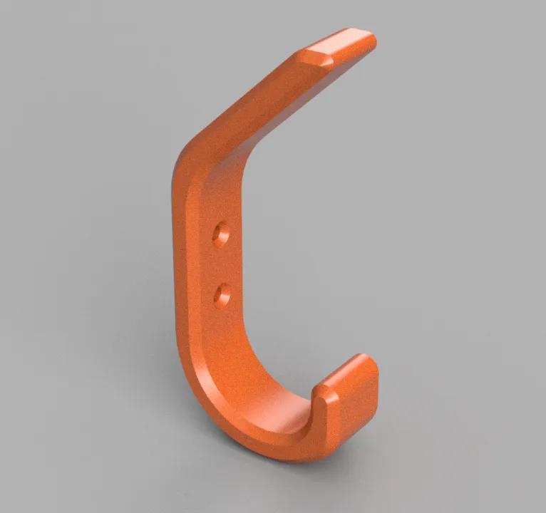 Clothes hook (no supports)   