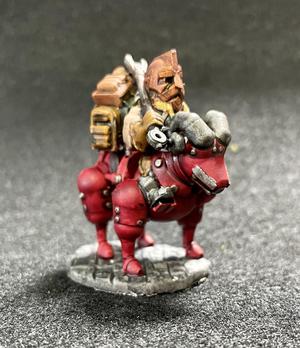 Groeg - mounted dwarf artificiter from Gooey Cube(tm)