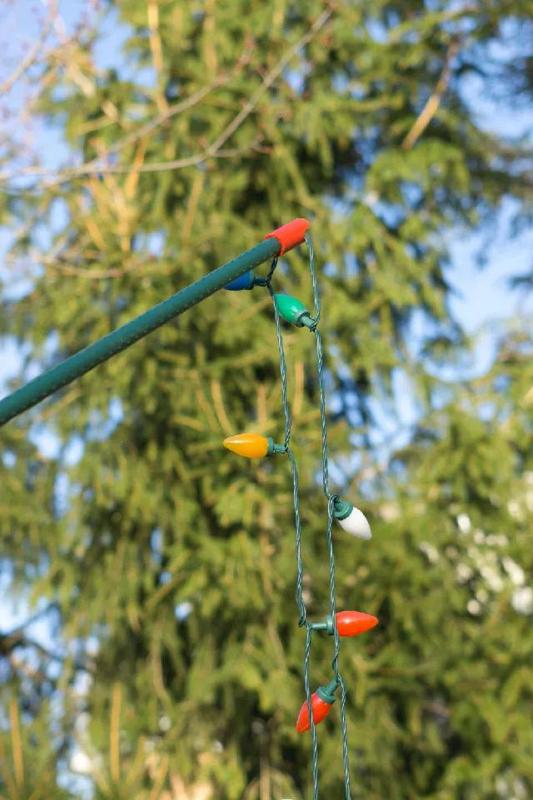 Modular Christmas Light Pole   