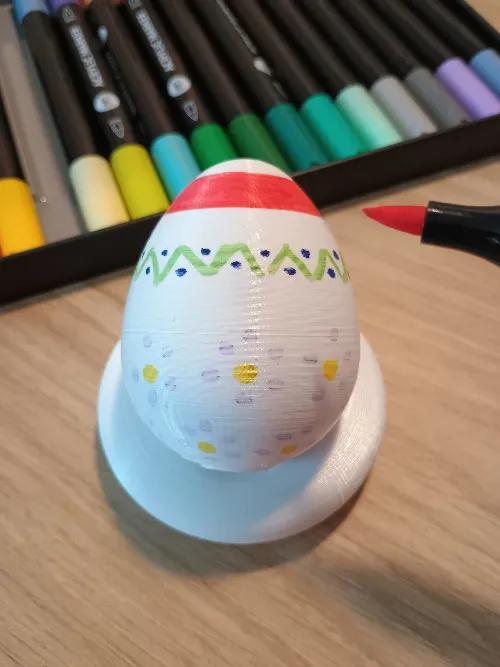 DIY Easter Egg (Egg and Stand)   