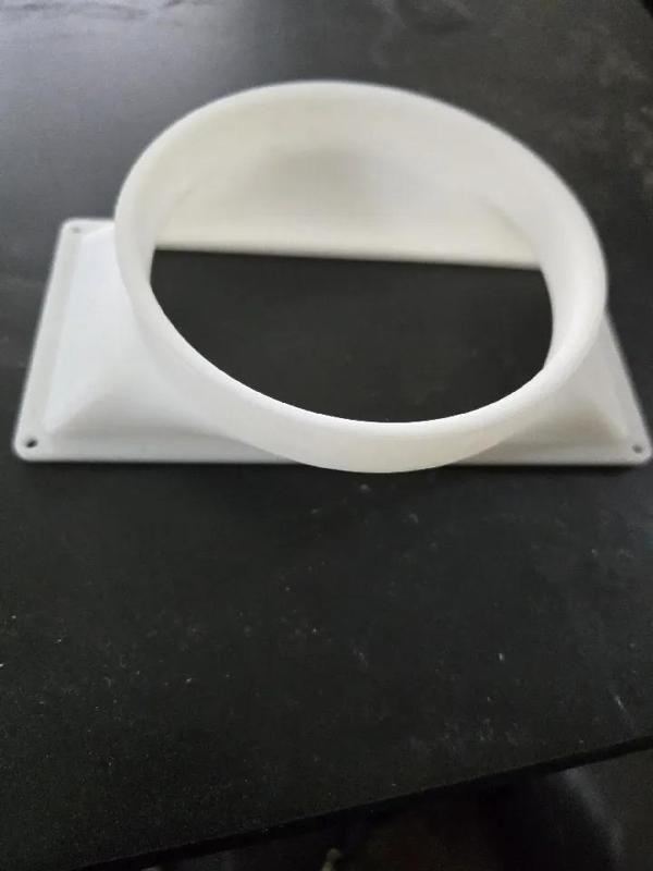 Core One Exhaust Adapter, 4in hose, 3.7cm height   