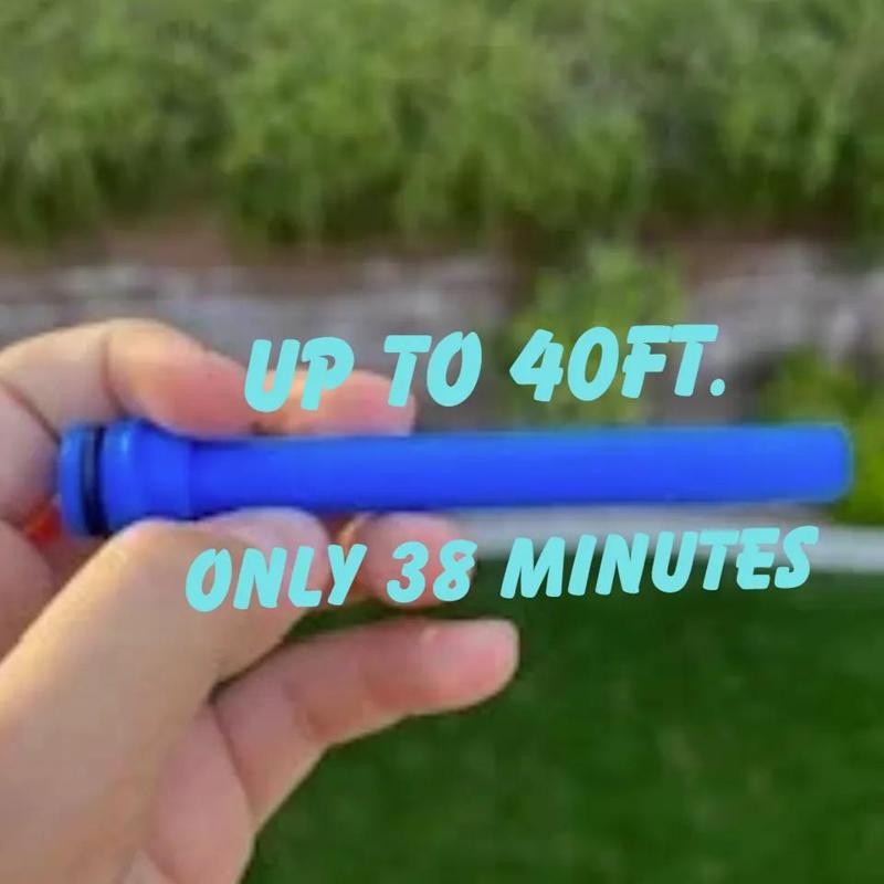 Water Jet Nozzle for Garden Hose | EXTREMELY Fast Print   