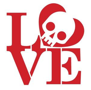 Love stencil 2