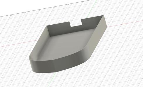 3V Electric Motor Boat Design Ready for 3D Printing