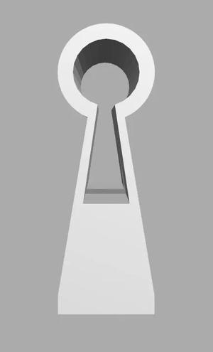 Door Handle (Skeletonised)   