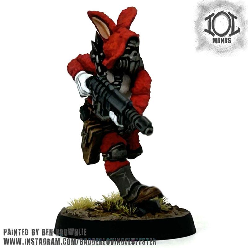 Hopper - Bunny Clan Ganger with Lazergun