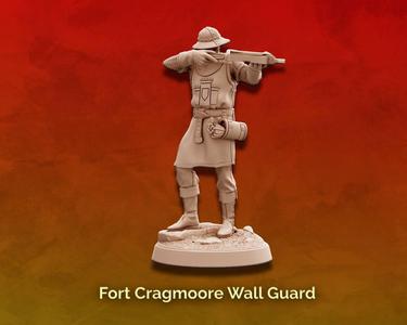 Wall Guard - Human Fighter