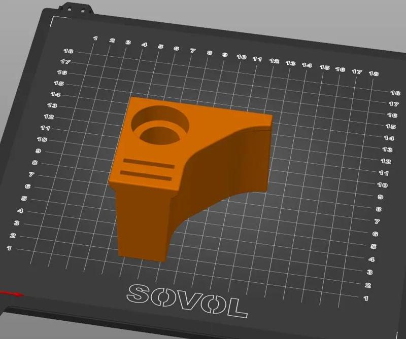 VW ID7 Einkaufswagenchip & Garagentoröffnerhalter   
