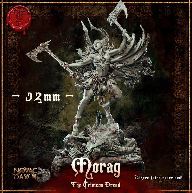 Morag - The Crimson Dread 32mm