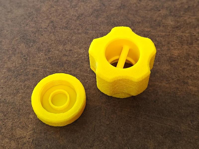 Vacuum storage bag replacement cap and SUP pump adapter   