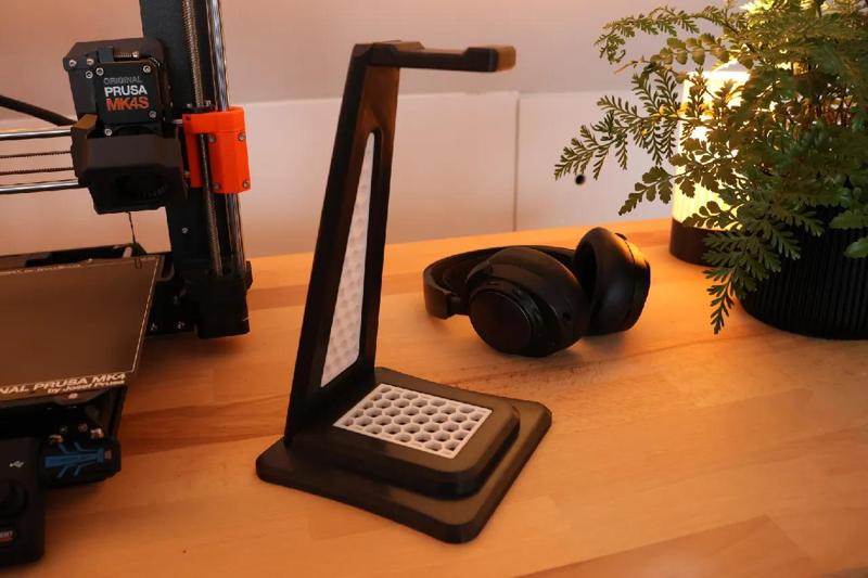Hexagon Headset Stand   
