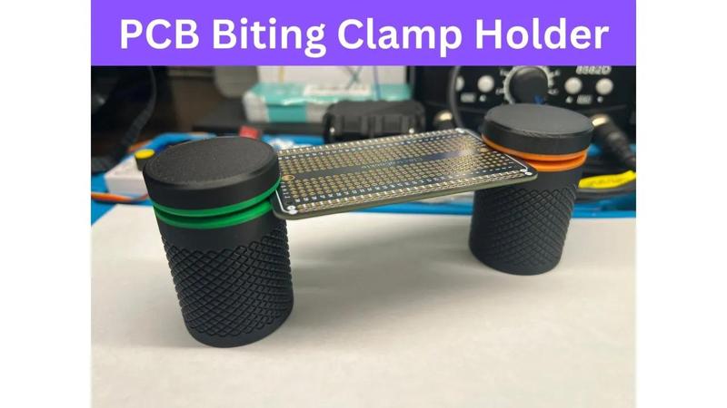 Universal Clamp Holder for PCB Circuit Boards   
