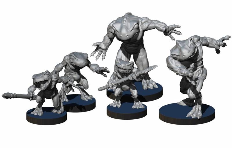 Frogoids -Humanoid Frogs