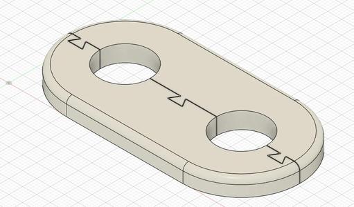 parametric escutcheon fusion file   