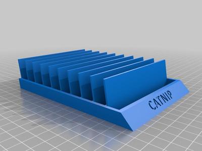Catnip tray