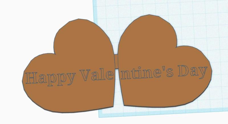 Valentine's Day hearts   