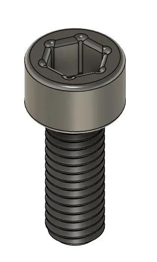 M6-screws (ISO 4762)   