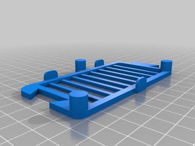 Top piece for stackable hotwheels garage