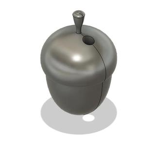 Acorn bead   