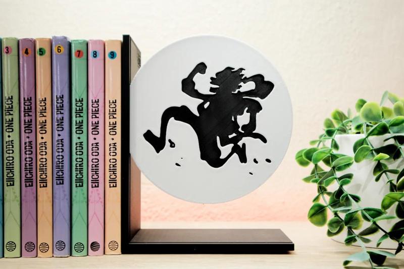 Bookend of Luffy as Nika at Wano | One Piece Fan Art   