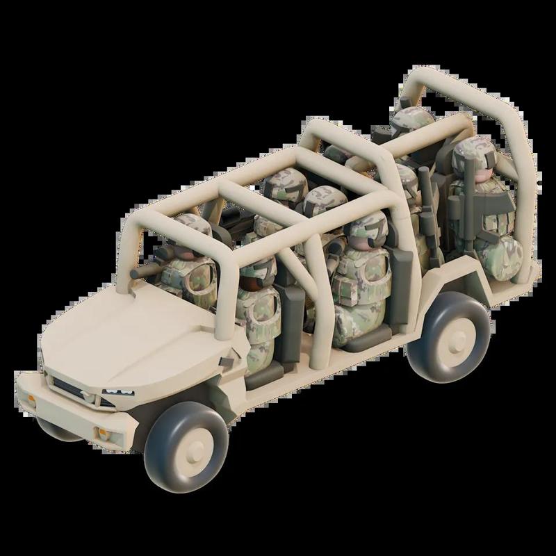 Down Range - U.S. Army Infantry Squad Vehicle   