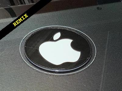 reimagined apple coaster   