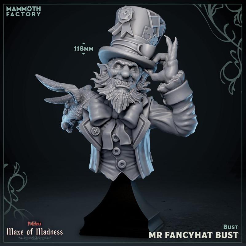 Mr Fancyhat Bust