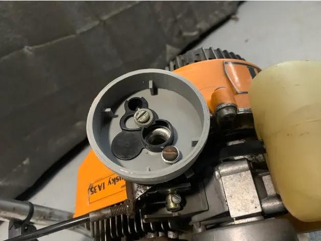 Air Filter w/Choke - Husky Ice Auger   