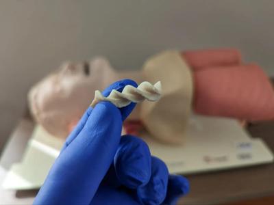 Pasta prop for healthcare simulation   