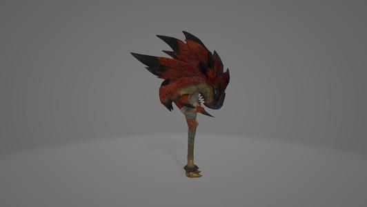 MONSTER HUNTER WORLD RATHALOS HAMMER