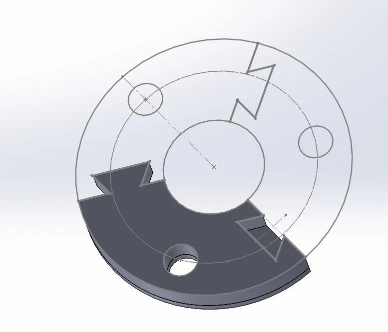 3 Piece Guy Ring for Mr LongArm Painter's Pole   