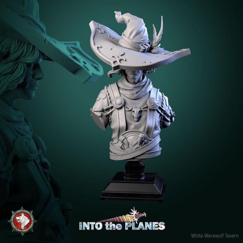 Yolo Trickster bust pre-supported