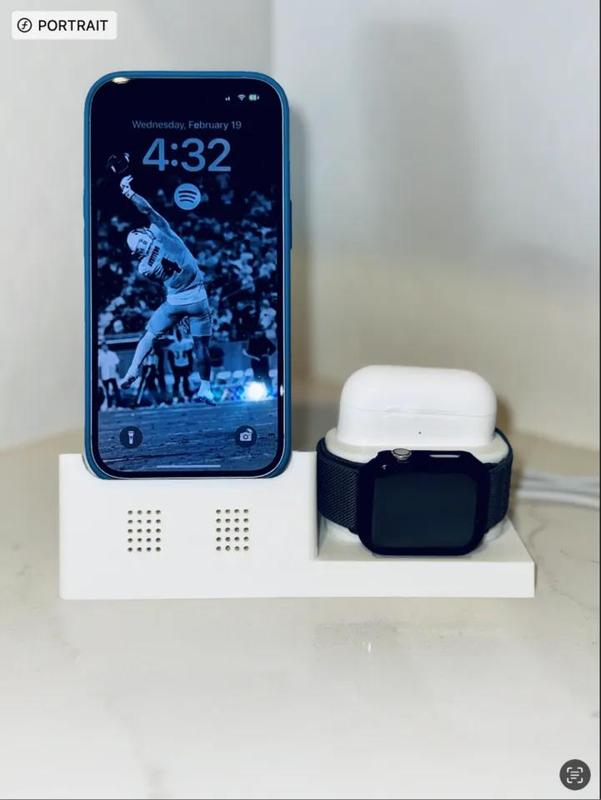 iPhone charging station   