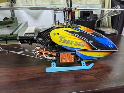 T-rex 250 Landing chassis