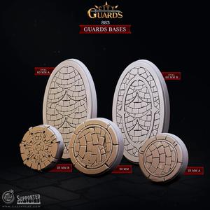 Guards Bases (Pre-Supported) | Cast n Play