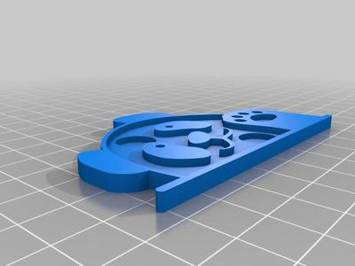 Badge magnet panda v1