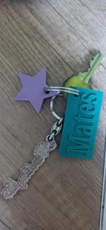 Star keychain   