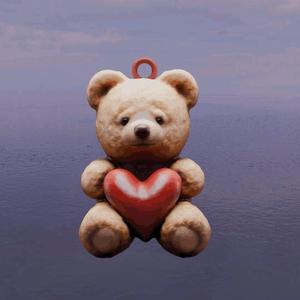 Teddy Bear Heart   