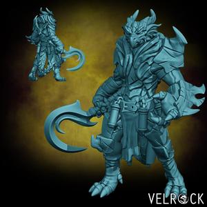 Male Dragonkin Necromancer (PRESUPPORTED)