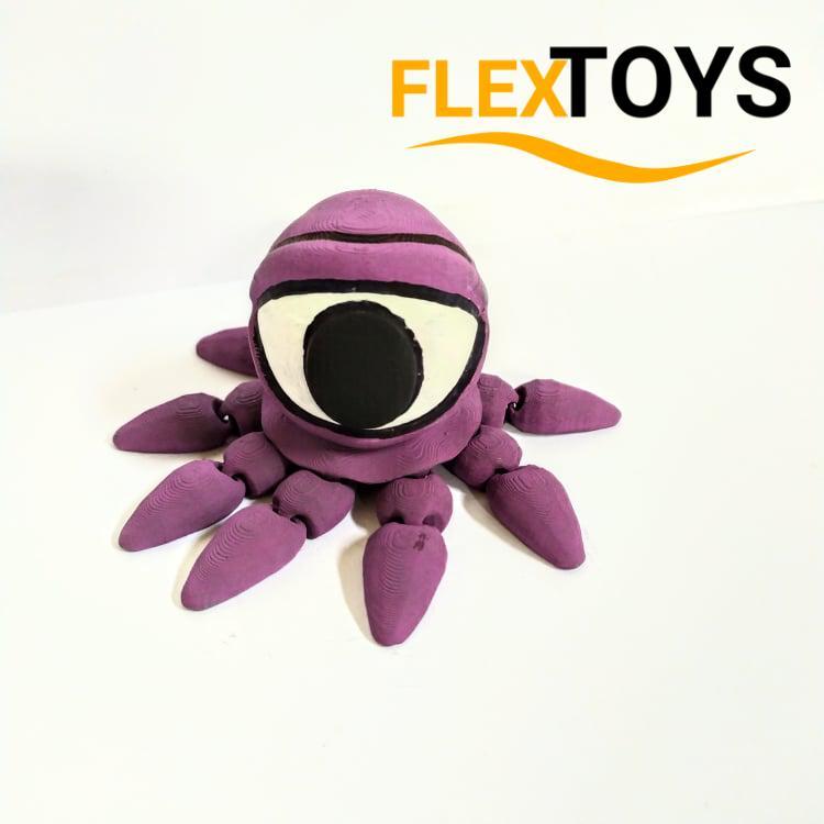 Cute Flexi Monster "Octopus Eye".