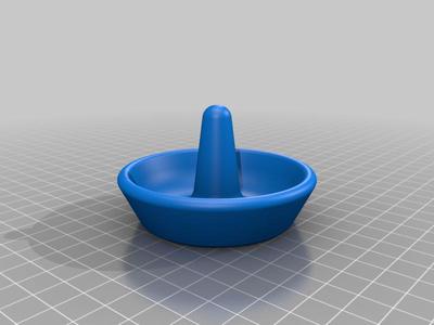 Simple Circular Ring Holder