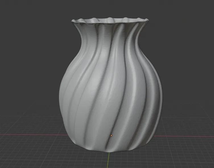 Silent Hollow Vase   
