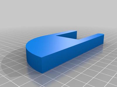Hinge mounted door stop