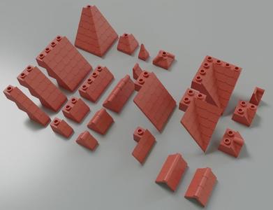 Lego compatible roofs i3