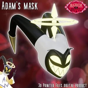 Adam Cosplay Helmet Hazbin Hotel   
