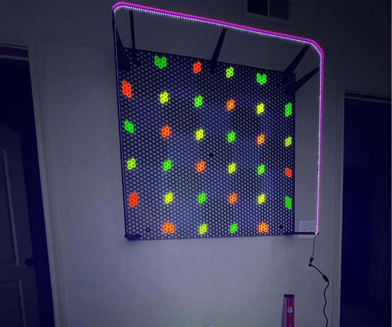 (HSW) Meterwall - Borders for 5x5 211x201mm Honeycomb Storage Wall (Sized for Core One)   