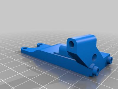 Soporte para sensor filamento + ventilación en extrusor Ender 3 PRO