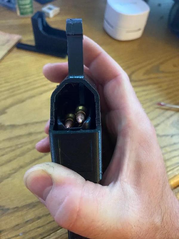 pmag ar15 magazine flip lever style loader   