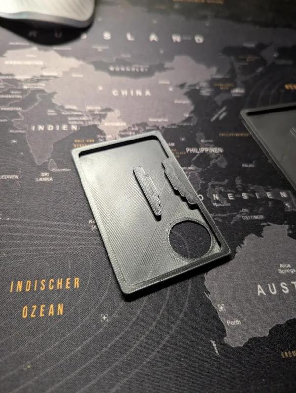 Schlüsselplatte für Slimwallets   